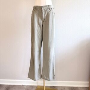 Vintage Y2K Polo Jeans Co Ralph Lauren Carpenter Pants Khaki Baggy Size 18 Woman
